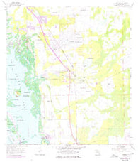 Estero Florida Historical topographic map, 1:24000 scale, 7.5 X 7.5 Minute, Year 1958