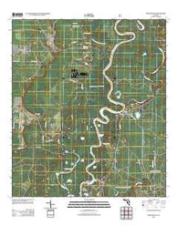 Estiffanulga Florida Historical topographic map, 1:24000 scale, 7.5 X 7.5 Minute, Year 2012