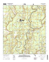 Estiffanulga Florida Current topographic map, 1:24000 scale, 7.5 X 7.5 Minute, Year 2015