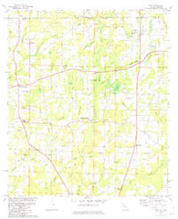Esto Florida Historical topographic map, 1:24000 scale, 7.5 X 7.5 Minute, Year 1982