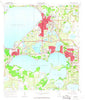Eustis Florida Historical topographic map, 1:24000 scale, 7.5 X 7.5 Minute, Year 1966