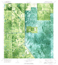 Everglades 2 NW Florida Historical topographic map, 1:24000 scale, 7.5 X 7.5 Minute, Year 1974