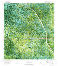 Everglades 3 NW Florida Historical topographic map, 1:24000 scale, 7.5 X 7.5 Minute, Year 1974
