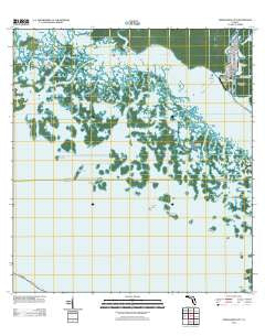 Everglades City Florida Historical topographic map, 1:24000 scale, 7.5 X 7.5 Minute, Year 2012