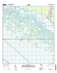 Everglades City Florida Current topographic map, 1:24000 scale, 7.5 X 7.5 Minute, Year 2015