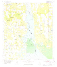 Fairchild Georgia Historical topographic map, 1:24000 scale, 7.5 X 7.5 Minute, Year 1955