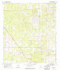 Fairfield Florida Historical topographic map, 1:24000 scale, 7.5 X 7.5 Minute, Year 1968