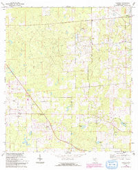 Fairfield Florida Historical topographic map, 1:24000 scale, 7.5 X 7.5 Minute, Year 1968