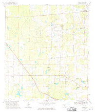 Fairfield Florida Historical topographic map, 1:24000 scale, 7.5 X 7.5 Minute, Year 1968