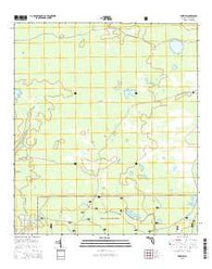 Fairview Florida Current topographic map, 1:24000 scale, 7.5 X 7.5 Minute, Year 2015