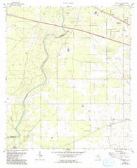 Falmouth Florida Historical topographic map, 1:24000 scale, 7.5 X 7.5 Minute, Year 1959