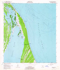 False Cape Florida Historical topographic map, 1:24000 scale, 7.5 X 7.5 Minute, Year 1949