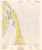 False Cape Florida Historical topographic map, 1:24000 scale, 7.5 X 7.5 Minute, Year 1951
