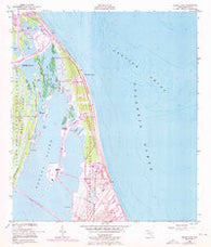 False Cape Florida Historical topographic map, 1:24000 scale, 7.5 X 7.5 Minute, Year 1949