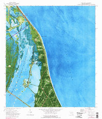 False Cape Florida Historical topographic map, 1:24000 scale, 7.5 X 7.5 Minute, Year 1976