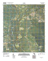 Fargo SW Florida Historical topographic map, 1:24000 scale, 7.5 X 7.5 Minute, Year 2011