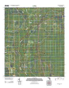 Fargo SW Florida Historical topographic map, 1:24000 scale, 7.5 X 7.5 Minute, Year 2012