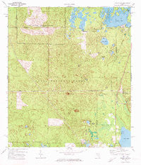 Farles Lake Florida Historical topographic map, 1:24000 scale, 7.5 X 7.5 Minute, Year 1972