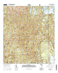 Farles Lake Florida Current topographic map, 1:24000 scale, 7.5 X 7.5 Minute, Year 2015
