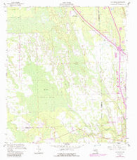 Favoretta Florida Historical topographic map, 1:24000 scale, 7.5 X 7.5 Minute, Year 1956