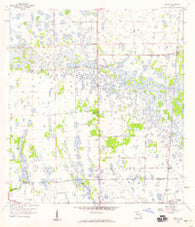 Felda Florida Historical topographic map, 1:24000 scale, 7.5 X 7.5 Minute, Year 1958