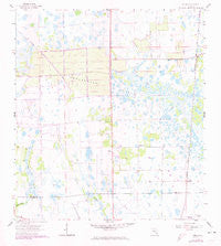 Felda Florida Historical topographic map, 1:24000 scale, 7.5 X 7.5 Minute, Year 1958
