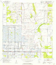Fellsmere 4 NE Florida Historical topographic map, 1:24000 scale, 7.5 X 7.5 Minute, Year 1953