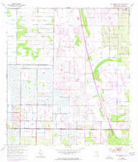 Fellsmere 4 NE Florida Historical topographic map, 1:24000 scale, 7.5 X 7.5 Minute, Year 1953