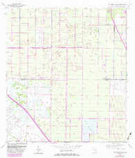 Fellsmere 4 SE Florida Historical topographic map, 1:24000 scale, 7.5 X 7.5 Minute, Year 1953