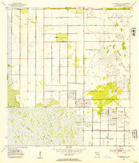 Fellsmere NW Florida Historical topographic map, 1:24000 scale, 7.5 X 7.5 Minute, Year 1953