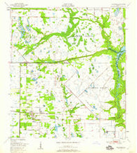 Fellsmere Florida Historical topographic map, 1:24000 scale, 7.5 X 7.5 Minute, Year 1949