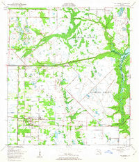 Fellsmere Florida Historical topographic map, 1:24000 scale, 7.5 X 7.5 Minute, Year 1949