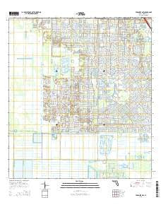Fellsmere NW Florida Current topographic map, 1:24000 scale, 7.5 X 7.5 Minute, Year 2015