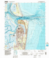 Fernandina Beach Florida Historical topographic map, 1:24000 scale, 7.5 X 7.5 Minute, Year 1994