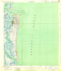 Fernandina Florida Historical topographic map, 1:62500 scale, 15 X 15 Minute, Year 1919