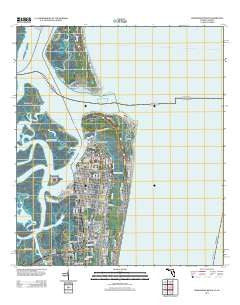 Fernandina Beach Florida Historical topographic map, 1:24000 scale, 7.5 X 7.5 Minute, Year 2012
