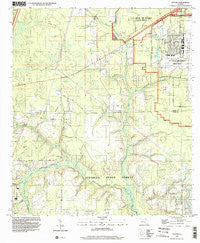 Fiftone Florida Historical topographic map, 1:24000 scale, 7.5 X 7.5 Minute, Year 1994