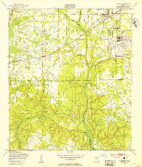 Fiftone Florida Historical topographic map, 1:24000 scale, 7.5 X 7.5 Minute, Year 1949
