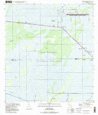 Fiftymile Bend Florida Historical topographic map, 1:24000 scale, 7.5 X 7.5 Minute, Year 1995