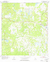 Fivay Junction Florida Historical topographic map, 1:24000 scale, 7.5 X 7.5 Minute, Year 1954