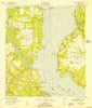 Fleming Island Florida Historical topographic map, 1:24000 scale, 7.5 X 7.5 Minute, Year 1952