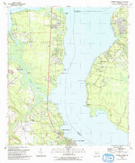 Fleming Island Florida Historical topographic map, 1:24000 scale, 7.5 X 7.5 Minute, Year 1992
