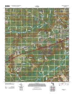 Floridale Florida Historical topographic map, 1:24000 scale, 7.5 X 7.5 Minute, Year 2012