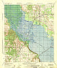 Floridatown Florida Historical topographic map, 1:25000 scale, 7.5 X 7.5 Minute, Year 1944