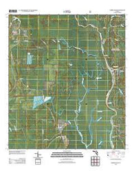 Forbes Island Florida Historical topographic map, 1:24000 scale, 7.5 X 7.5 Minute, Year 2012