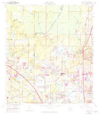 Forest City Florida Historical topographic map, 1:24000 scale, 7.5 X 7.5 Minute, Year 1959