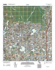 Forest City Florida Historical topographic map, 1:24000 scale, 7.5 X 7.5 Minute, Year 2012