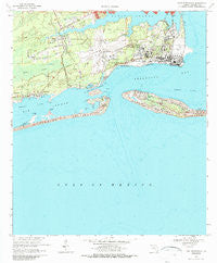 Fort Barrancas Florida Historical topographic map, 1:24000 scale, 7.5 X 7.5 Minute, Year 1970