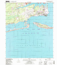 Fort Barrancas Florida Historical topographic map, 1:24000 scale, 7.5 X 7.5 Minute, Year 1994