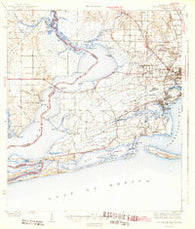 Fort Barrancas Florida Historical topographic map, 1:62500 scale, 15 X 15 Minute, Year 1943